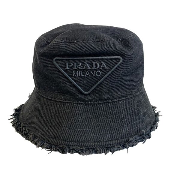Prada Hat Cotton Black